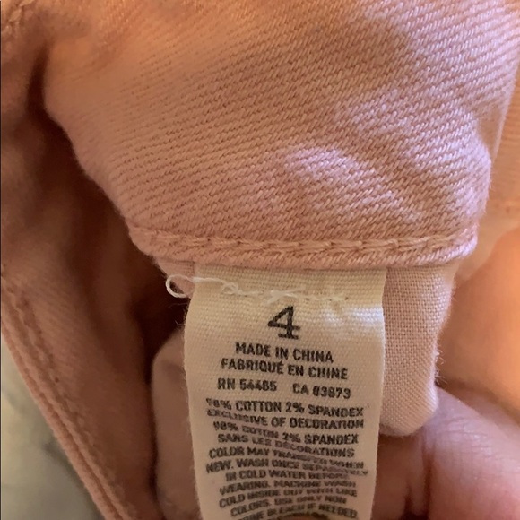 American eagle Light pink jean shorts - Picture 4 of 4